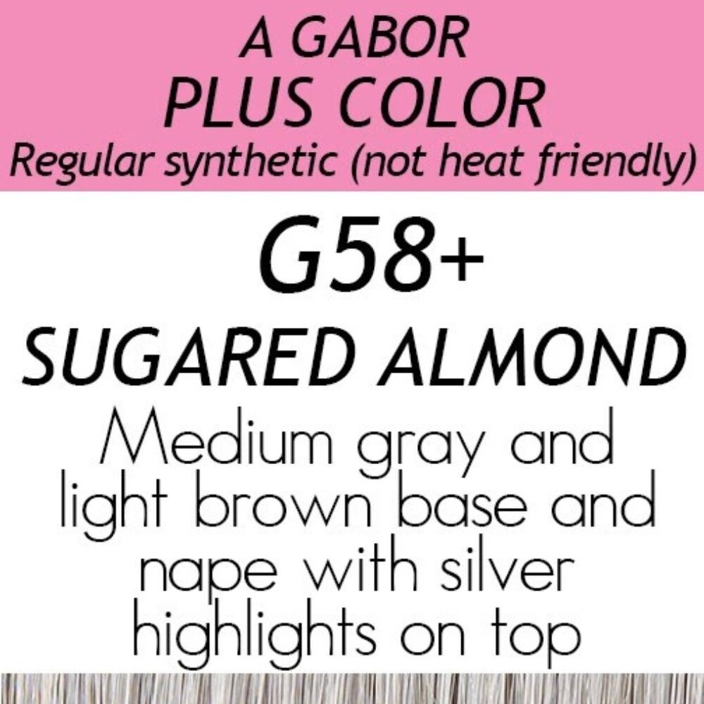 RESOLVE Wig by GABOR-G58+ Sugared Almond-Short Wig, Average Cap-$182 Retail-NEW! - Picture 8 of 16